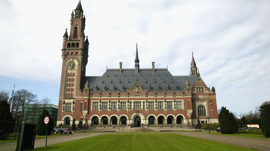 THE HAGUE, NETHERLANDS - APRIL 12: A general view of the International Court of Justice April 12, 2006 in The Hague, the Netherlands. (Photo by Michel Porro/Getty Images)
