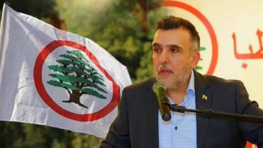 Pascal Sleiman, a Lebanese Forces official, kidnapped in Lebanon on April 7, 2024.