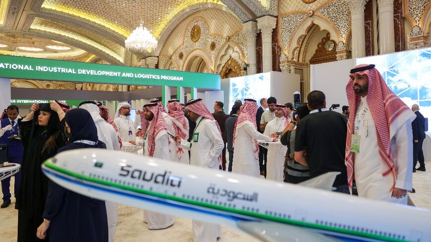 Saudis and foreign delegates attend the Future Aviation Forum in Riyadh