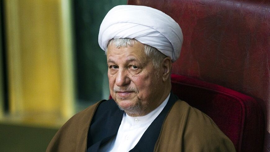 EDITORS' NOTE: Reuters and other foreign media are subject to Iranian restrictions on leaving the office to report, film or take pictures in Tehran.

Former Iranian president Akbar Hashemi Rafsanjani attends Iran's Assembly of Experts' biannual meeting in Tehran March 8, 2011. Rafsanjani lost his position on Tuesday as head of an important state clerical body after hardliners criticised him for being too close to the reformist opposition.   REUTERS/Raheb Homavandi (IRAN - Tags: POLITICS) - RTR2JLGP
