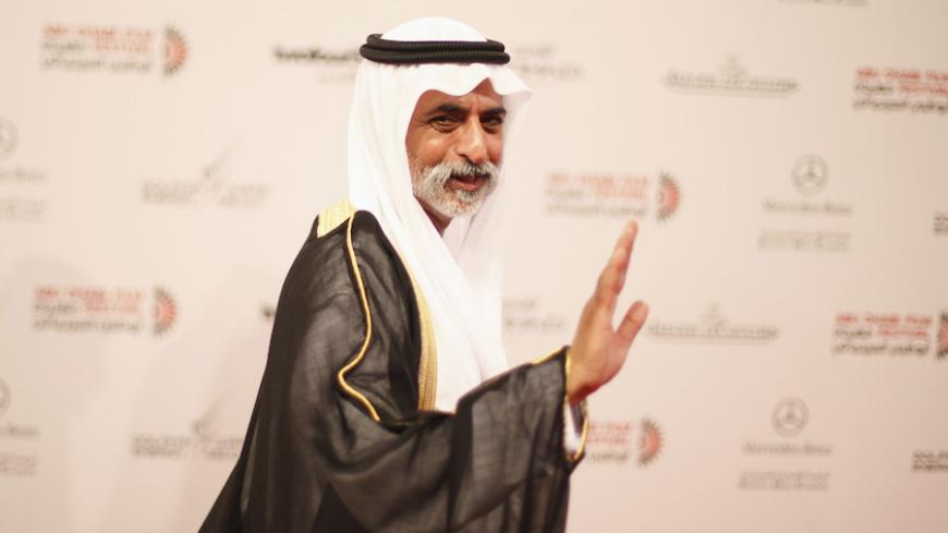 Sheikh Nahyan Bin Mubarak Al Nahyan, UAE Minister of Higher Education and Scientific Research, arrives during the opening of the Abu Dhabi Film Festival October 11, 2012. REUTERS/Ahmed Jadallah (UNITED ARAB EMIRATES - Tags: ENTERTAINMENT EDUCATION POLITICS) - RTR39114