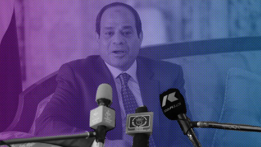 Egypt's President Abdel Fattah al-Sisi answers a question from the media upon his arrival at Algiers airport June 25, 2014. REUTERS/Louafi Larbi (ALGERIA - Tags: POLITICS) - GM1EA6P1HGG01