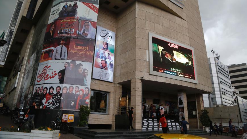 A general view shows the Azadi Cinema in Tehran on May 19, 2016.
As Iranian films and actors compete this weekend at Cannes film festival attention is turning toward the country's thriving independent cinema sector which is succeeding despite tough regulations.  / AFP / ATTA KENARE / TO GO WITH AFP STORY BY ALI NOORANI        (Photo credit should read ATTA KENARE/AFP/Getty Images)