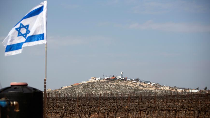 A general view shows vineyards near the Jewish settlement of Achiya in the Israeli-occupied West Bank February 18, 2020. Picture taken February 18, 2020. REUTERS/Ronen Zvulun - RC2R7F9RM71Q