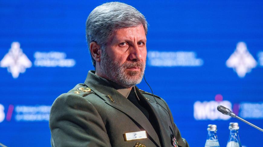 Iranian Defense Minister Amir Hatami attends the VII Moscow Conference on International Security MCIS-2018  in Moscow on April 4, 2018. / AFP PHOTO / Alexander NEMENOV        (Photo credit should read ALEXANDER NEMENOV/AFP via Getty Images)