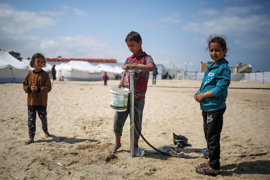 The majority of Gaza's 2.4 million people have taken refuge in Rafah, where Israel has vowed to send ground troops