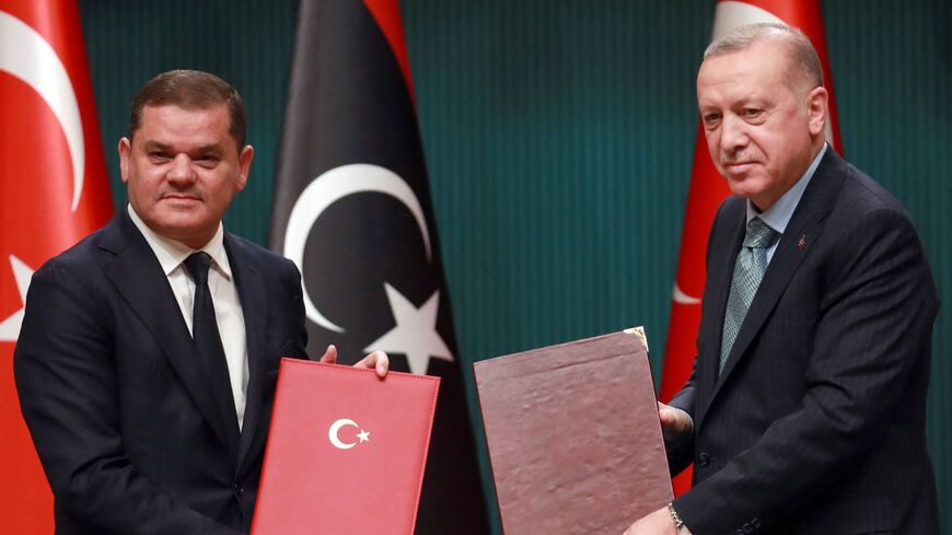 Dbeibah and Erdogan 