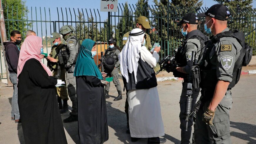 checkpoint near Bethleham