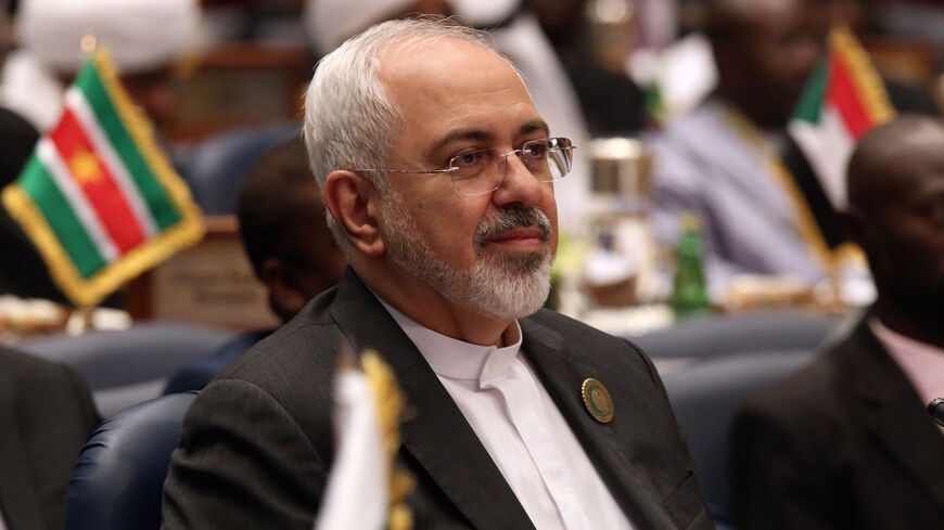 Iranian Foreign Minister Mohammad Javad Zarif attends the 42nd Session of the Council of Foreign Ministers of the Organization of Islamic Coorporation at Bayan palace in Kuwait City May 27, 2015.