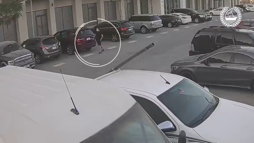 Video surveillance footage released by Dubai Police