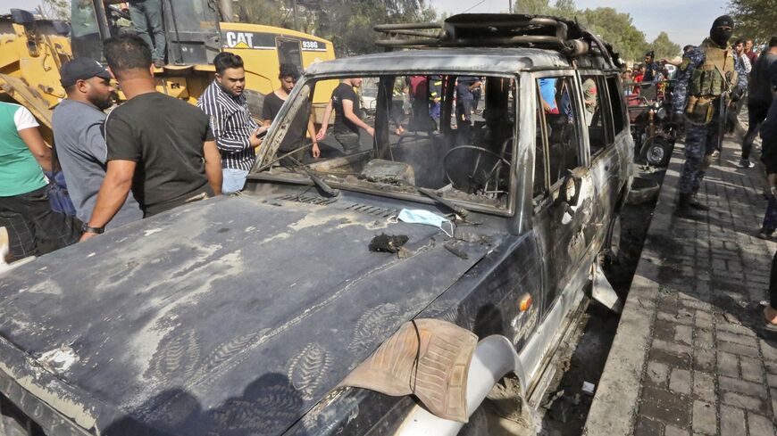 April 15 Sadr City blast aftermath 