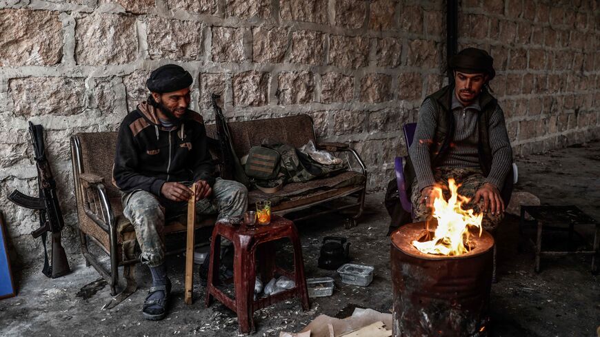 turkish backed fighters near al-bab