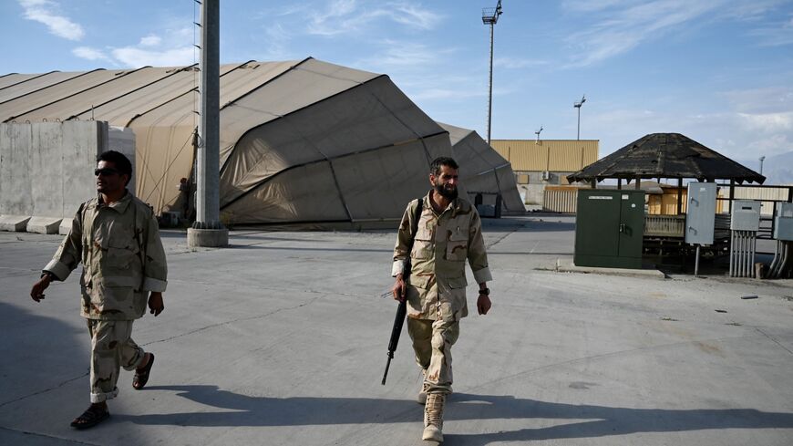 Bagram base in Afghanistan