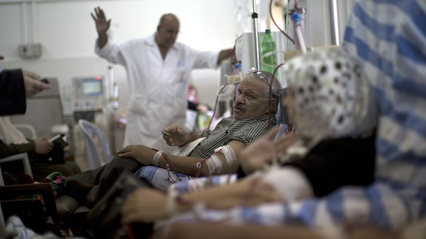 kidney dialysis in Gaza 