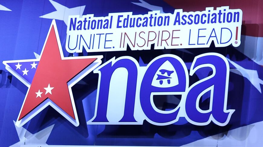 NEA convention background