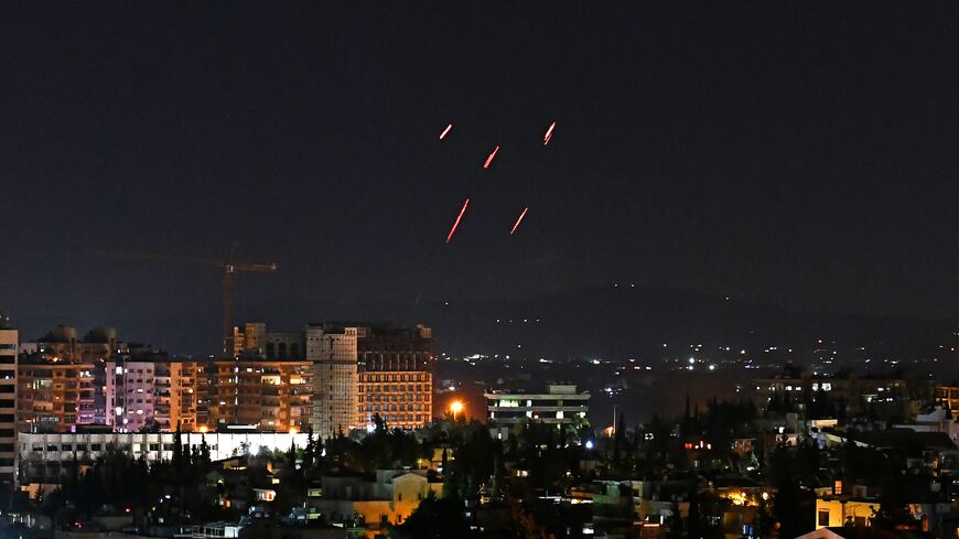 Israeli airstrike in Damascus in 2020