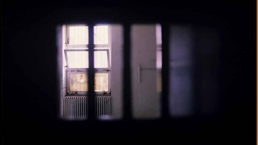 Inside Evin Prison.