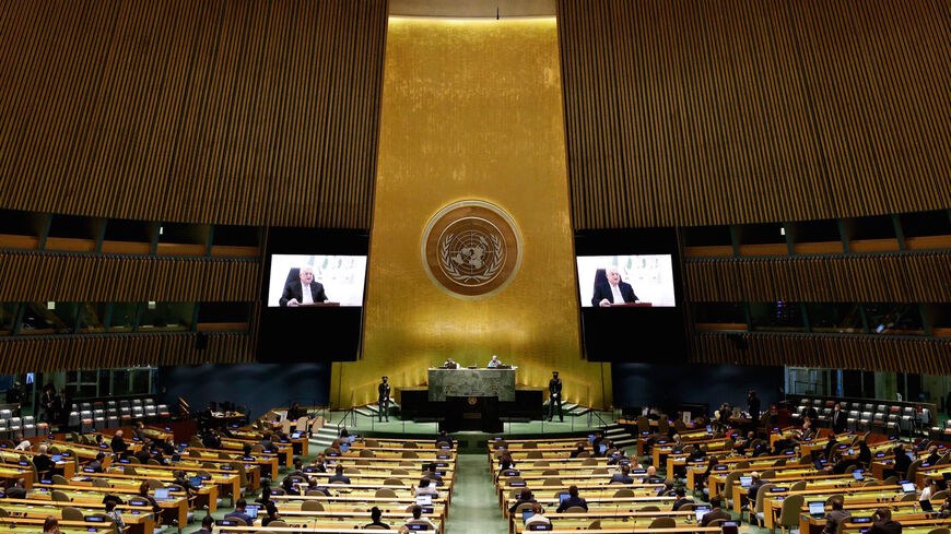 Abbas addresses UN