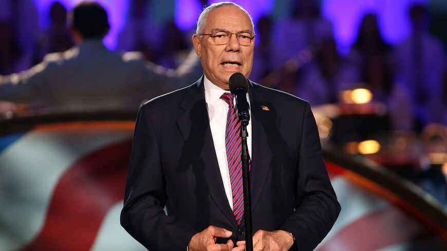 Former Gen. Colin Powell (Ret.) onstage at A Capitol Fourth concert at the U.S. Capitol, West Lawn, on July 4, 2016 in Washington, DC. 