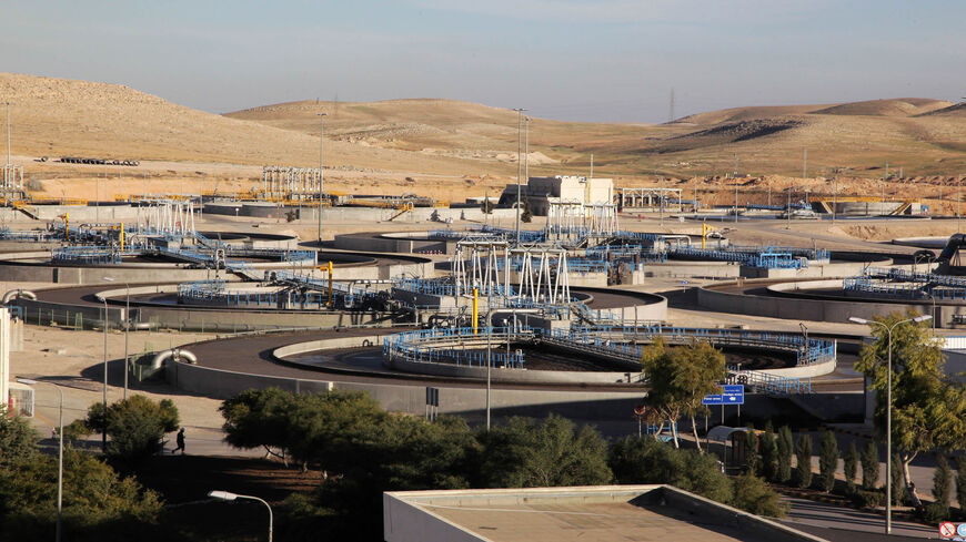 A general view shows the Samra Waste Water Treatment Plant in Zarqa, Jordan, March 13, 2018.
