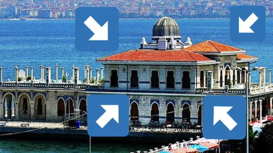 Buyuk Ada’s historic ferry dock, Turkey.