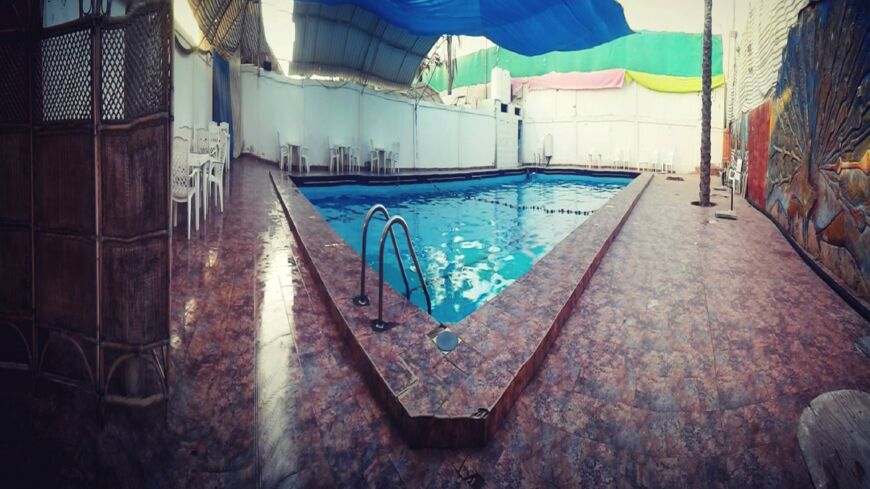 Al-Nawras Tourist Resort swimming area.