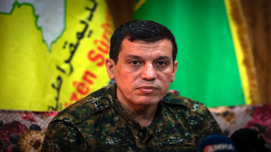 Mazlum Kobane (Mazlum Abdi), commander-in-chief of the Syrian Democratic Forces.