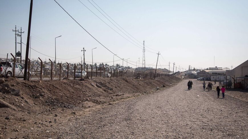 Bajet Kandala camp for displaced Yazidis near Dohuk