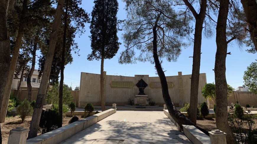 A memorial to victims of the 1960 fire in Amude, Syria. Image taken Nov. 5, 2021