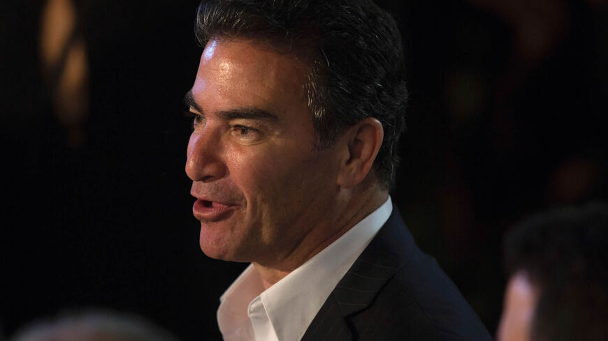 Head of the Mossad Yossi Cohen attends a Fourth of July Independence Day celebration at the residence of the US ambassador to Israel in Herzilya Pituah, Israel, July 3, 2017.