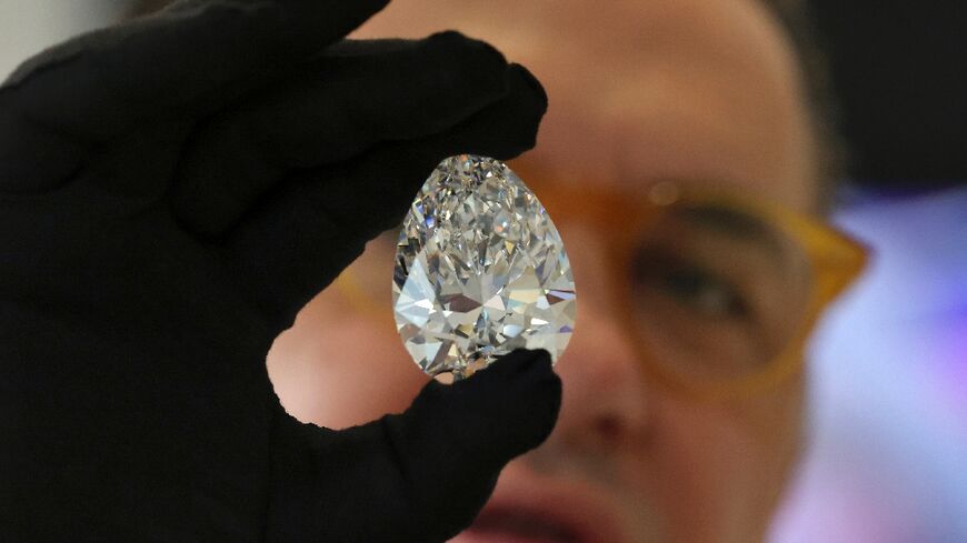 Giant white diamond 'The Rock' makes debut in Dubai - Al-Monitor: The Pulse  of the Middle East