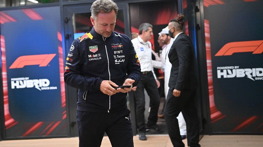 'F1 will not be bullied': Red Bull team principal Christian Horner leaves the meeting 