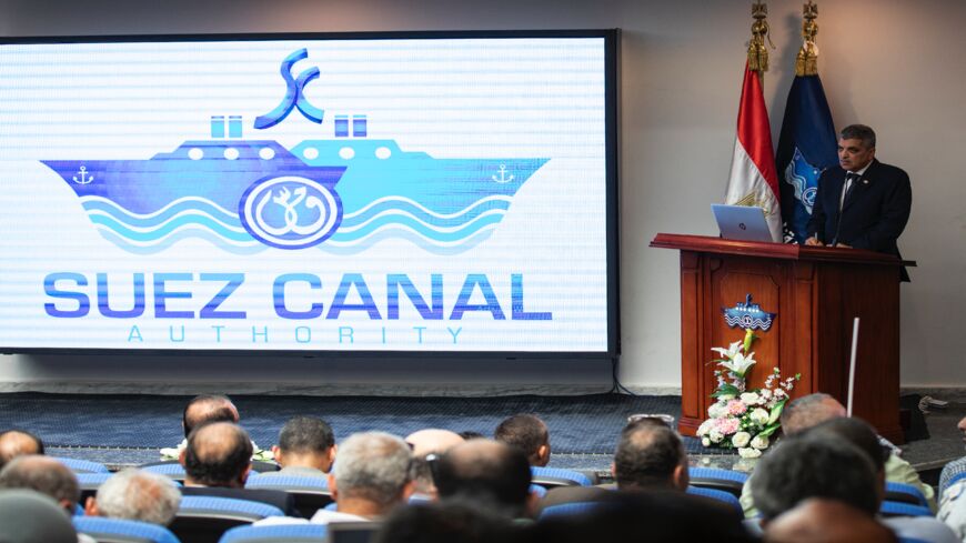 Osama Rabie, chairman of Egypt's Suez Canal Authority.