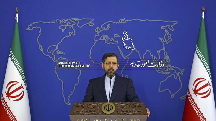 Iran's Foreign Ministry spokesman Saeed Khatibzadeh.