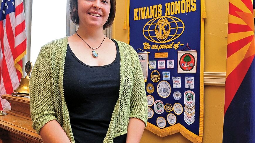 US relief worker Kayla Mueller in a handout photo courtesy of the Daily Courier