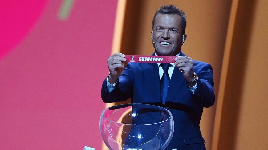Germany legend Lothar Matthaeus drew his country's name out of the hat in Friday's World Cup draw