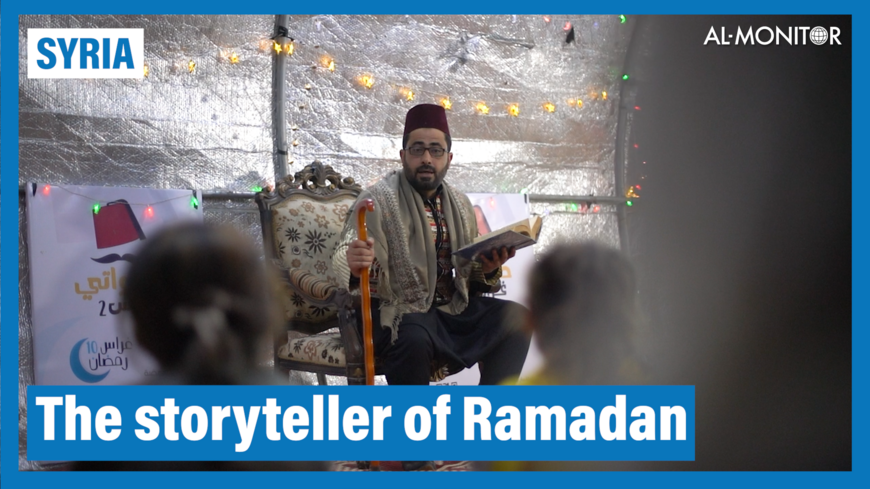 The storyteller of Ramadan tours Syria's displaced camps
