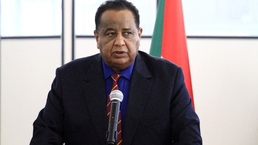 Ibrahim Ghandour, pictured in December 2017 during his term as Sudan's foreign minister, was among 13 defendants acquitted