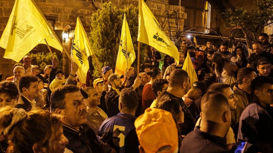 Hezbollah and its ally Amal swept the seats reserved for Shiites in the Lebanese parliament but losses for other allies cost them their majority