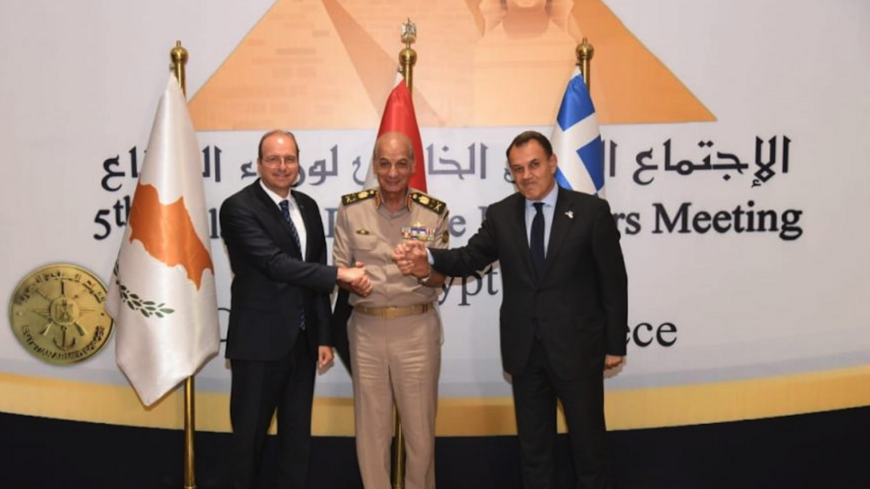 The 5th Trilateral Meeting of Defense Ministers of Egypt, Cyprus and Greece, Cairo, June 20, 2022.