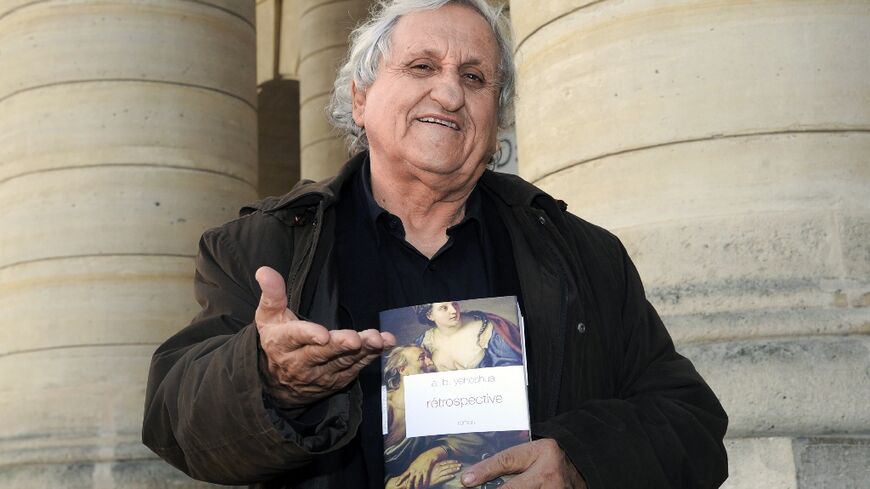 Israeli writer Avraham B. Yehoshua who has died in Tel Aviv at the age of 85