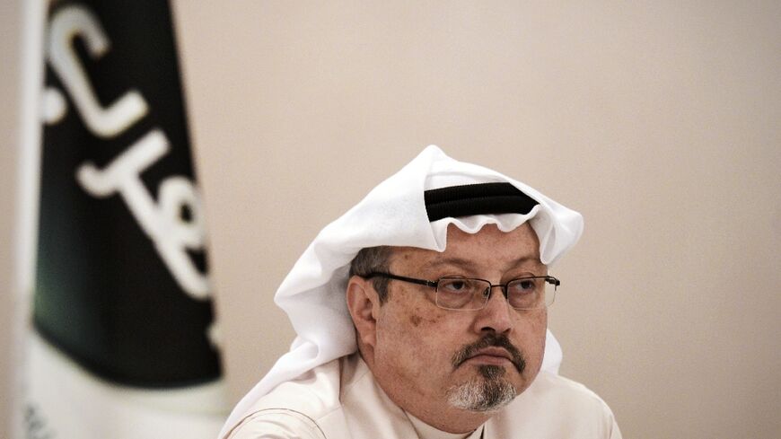 Jamal Khashoggi, pictured in 2014, about four years before his murder and dismemberment