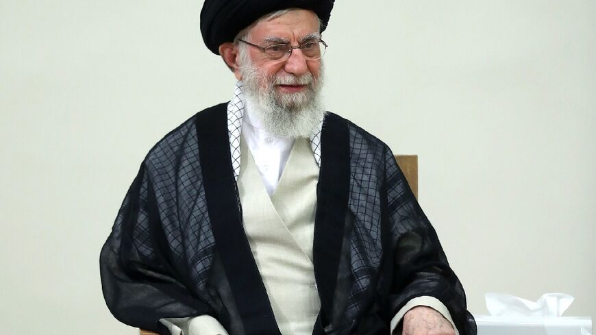 Iran's Supreme Leader Ayatollah Ali Khamenei, seen in June 2022, is said to be skeptical of reviving a nuclear deal with the United States