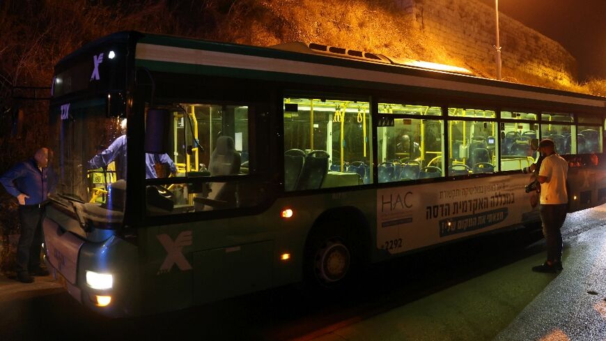 The attack against the bus occurred near King David's Tomb in Jerusalem's Old City