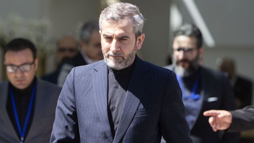 Iran's chief nuclear negotiator Ali Bagheri Kani.