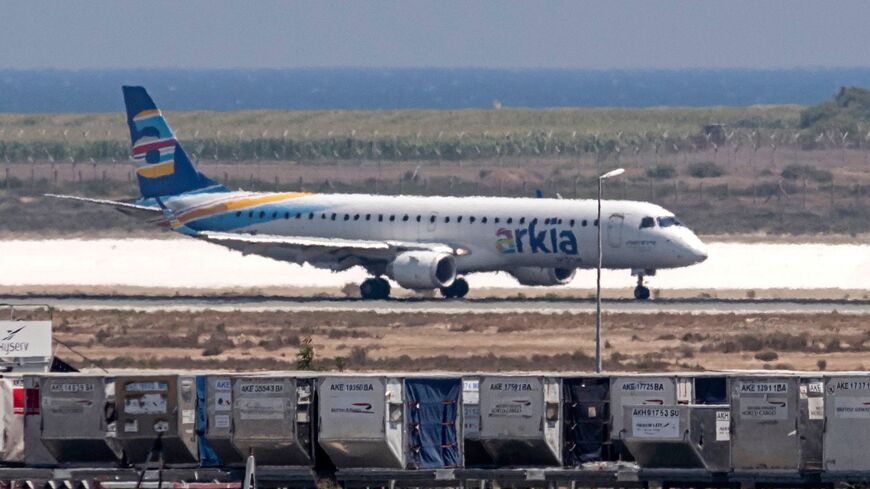 A plane of the Israeli airline Arkia.