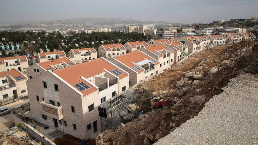 A partial view of the Israeli settlement of Ariel, near the West Bank city of Nablus, Jan. 25, 2017.
