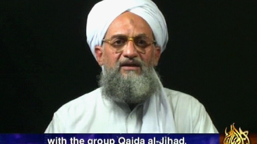 A frame grab from a videotape aired Aug. 5, 2006, on the Qatar-based Al Jazeera television network.