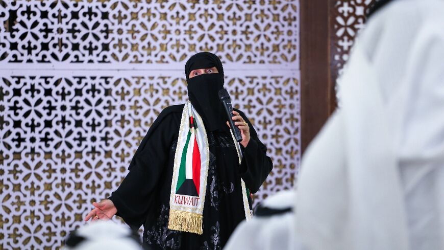 Modhi al-Mutairi is one of just 22 women among the 305 candidates standing for election to the Kuwaiti parliament on Thursday