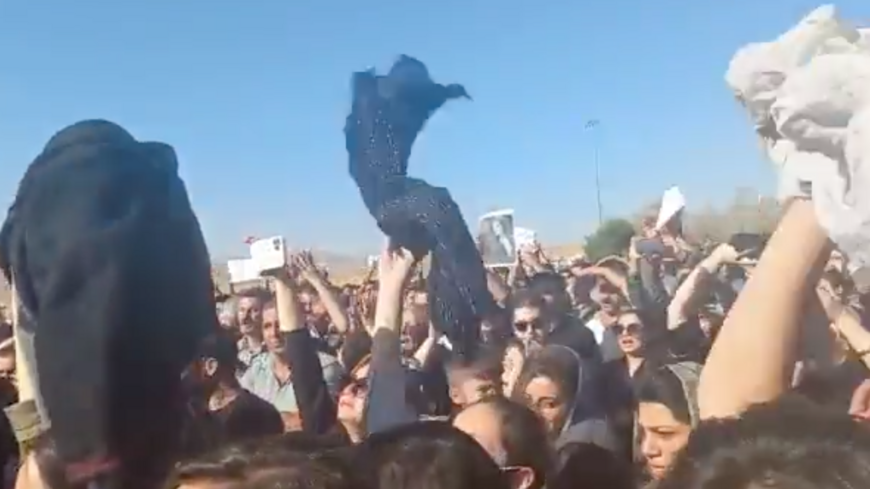 Iran cracks down on protesters after death of woman arrested over hijab - Al-Monitor: Independent, trusted coverage of the Middle East